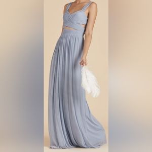 👗Elsye Dress- Dusty Blue